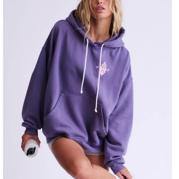 FP Movement by Free People Purple final call Hoodie πππ©·ππ - Picture 8 of 8